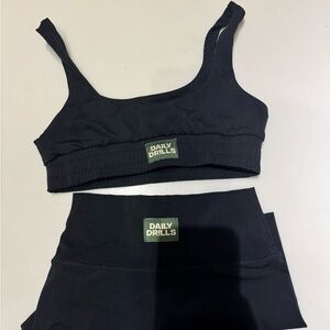 Black Daily Drills Set